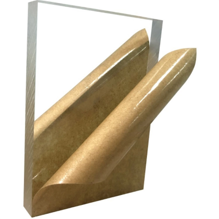 Folha acrílica perspex transparente de Pmma de espessura diferente pura